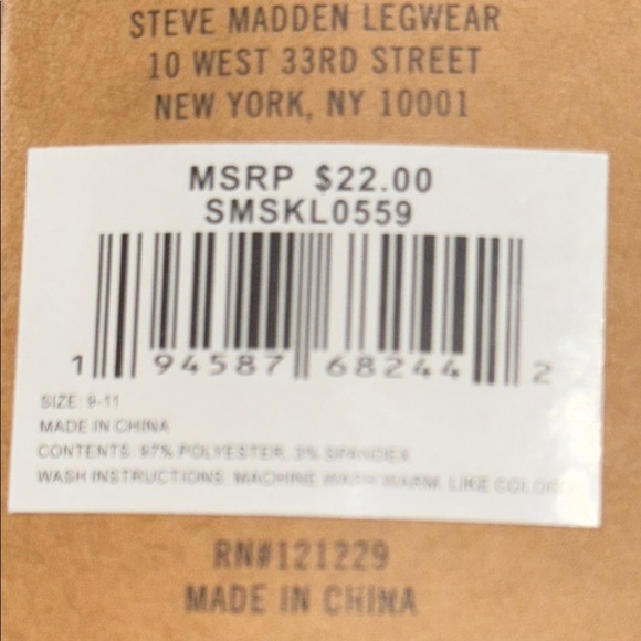 New Steve Madden Athletic Socks Black and Green - Picture 7 of 10